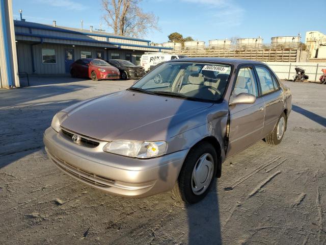 TOYOTA COROLLA VE 2000 with VIN 1NXBR12E7YZ347886 - Photo from auction