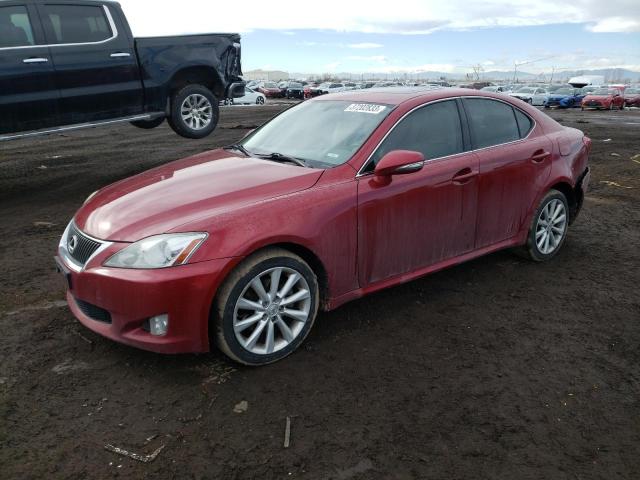 LEXUS IS 250 2010 with VIN JTHCF5C24A5039585 - Photo from auction