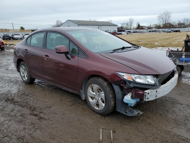 Photo 4 from auction – 2013 HONDA CIVIC LX with VIN 19XFB2F54DE061349