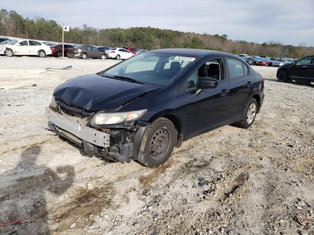 HONDA CIVIC LX 2015 with VIN 19XFB2F58FE290393 - Photo from auction