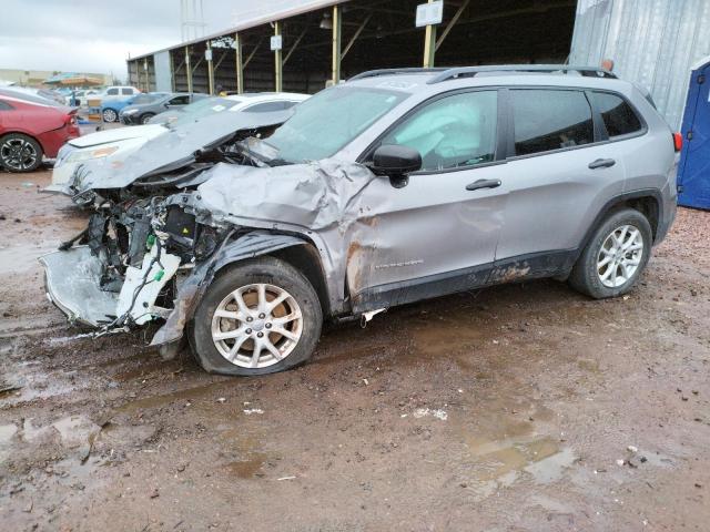 JEEP CHEROKEE S 2017 with VIN 1C4PJLAS6HW592283 - Photo from auction