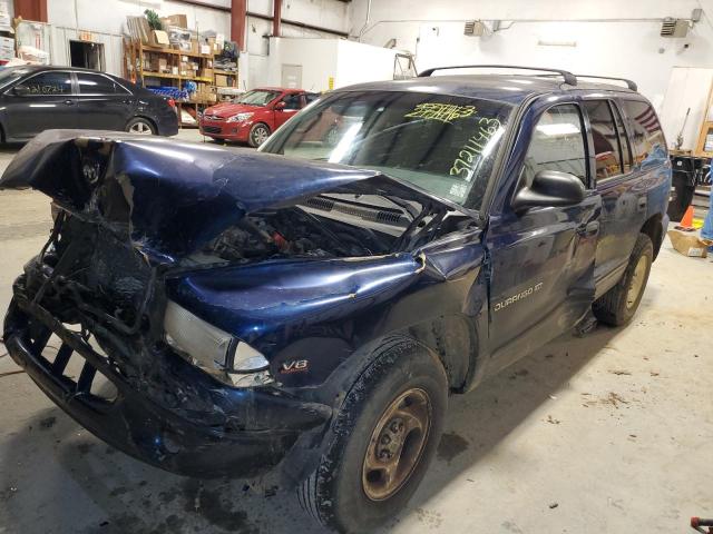 DODGE DURANGO 1999 with VIN 1B4HR28Y4XF689320 - Photo from auction
