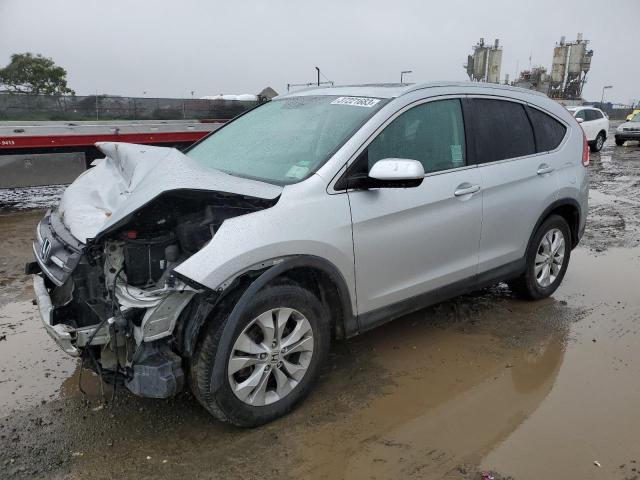 HONDA CR-V EXL 2013 with VIN 2HKRM3H73DH501410 - Photo from auction