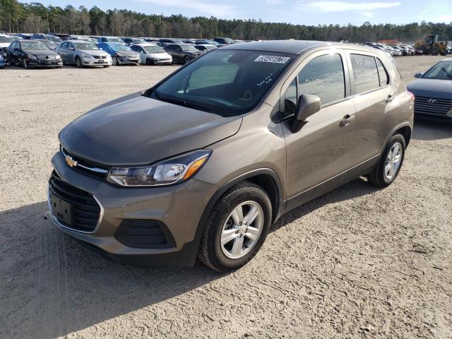 CHEVROLET TRAX LS 2020 with VIN KL7CJKSB8LB350342 - Photo from auction