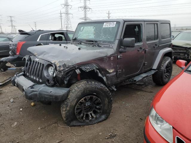 JEEP WRANGLER U 2014 with VIN 1C4BJWEG0EL213132 - Photo from auction