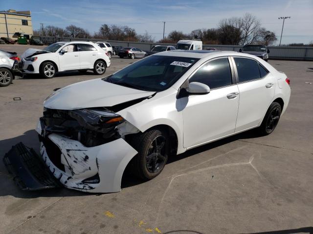 TOYOTA COROLLA L 2018 with VIN 5YFBURHE1JP786612 - Photo from auction