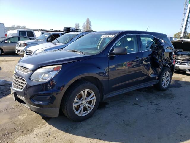CHEVROLET EQUINOX LS 2017 with VIN 2GNFLEEK6H6145739 - Photo from auction