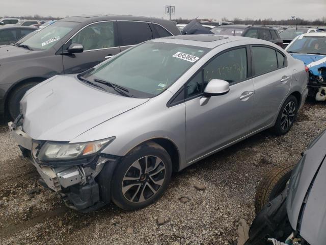 HONDA CIVIC EX 2013 with VIN 19XFB2F85DE054730 - Photo from auction