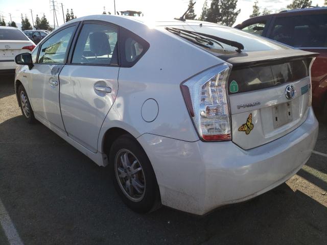 Photo 2 from auction – 2010 TOYOTA PRIUS with VIN JTDKN3DU5A0043114