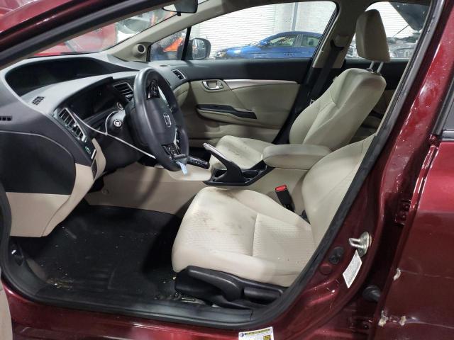 Photo 7 from auction – 2014 HONDA CIVIC EX with VIN 19XFB2F84EE006072