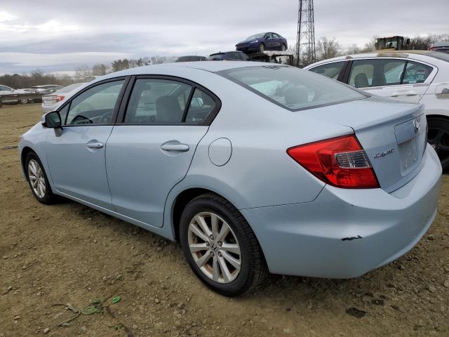 Photo 2 from auction – 2012 HONDA CIVIC EX with VIN 19XFB2F89CE373532