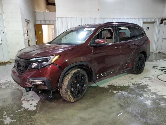 HONDA PILOT SE 2022 with VIN 5FNYF6H2XNB005225 - Photo from auction