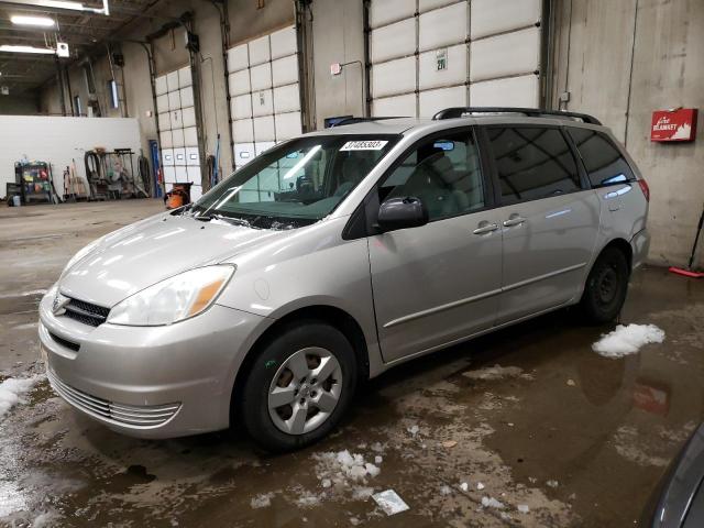 TOYOTA SIENNA CE 2004 with VIN 5TDZA23C94S122719 - Photo from auction