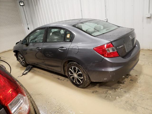 Photo 2 from auction – 2012 HONDA CIVIC LX with VIN 19XFB2F52CE066130