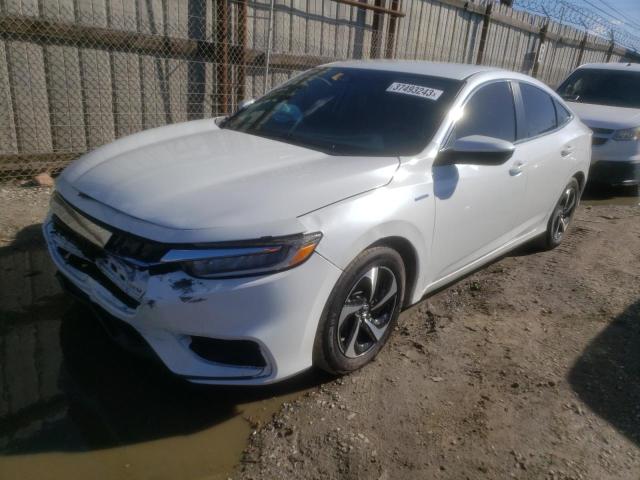 HONDA INSIGHT EX 2021 with VIN 19XZE4F52ME009198 - Photo from auction