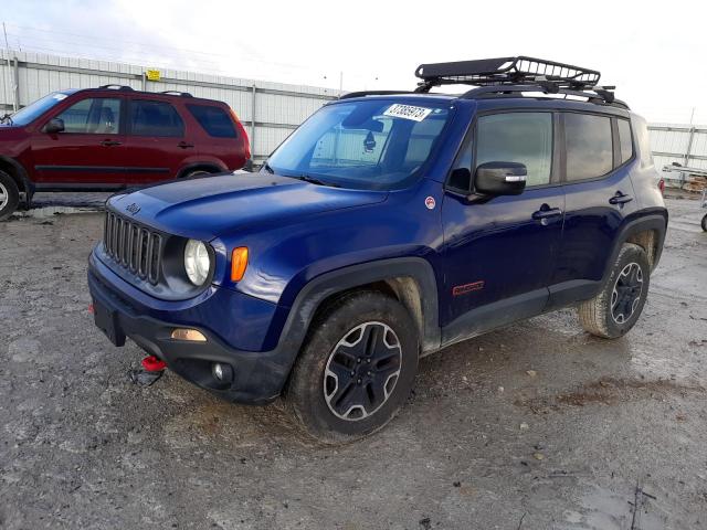 Photo 1 from auction – 2016 JEEP RENEGADE T with VIN ZACCJBCT0GPC88991