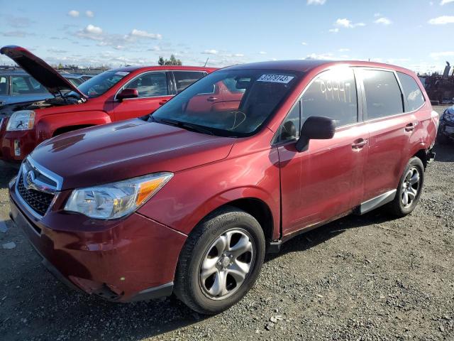 SUBARU FORESTER L 2016 with VIN JF2SJAAC1GG428263 - Photo from auction