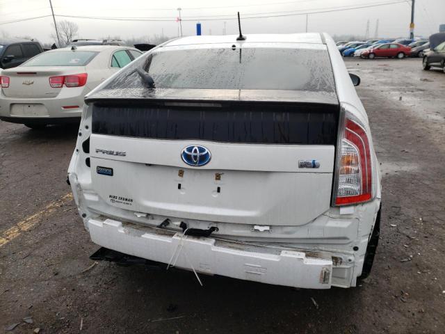 Photo 6 from auction – 2013 TOYOTA PRIUS with VIN JTDKN3DU5D1645090