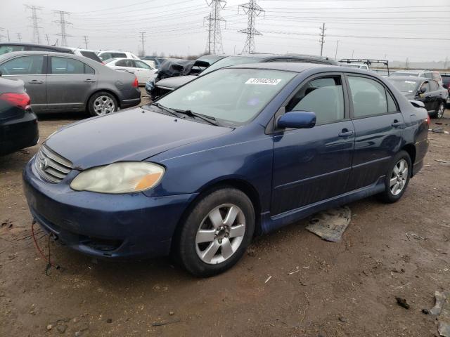TOYOTA COROLLA CE 2003 with VIN 2T1BR32E03C081830 - Photo from auction