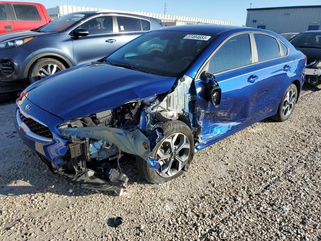 KIA FORTE FE 2020 with VIN 3KPF24AD3LE222430 - Photo from auction