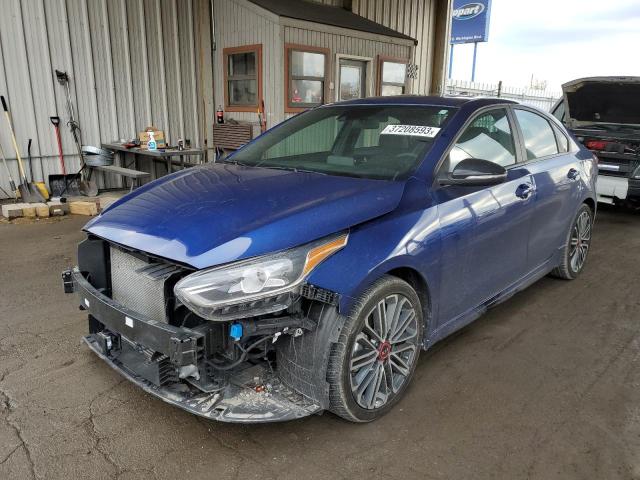 KIA FORTE GT 2020 with VIN 3KPF44AC4LE255566 - Photo from auction