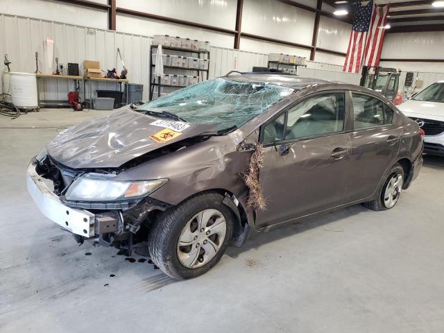 HONDA CIVIC LX 2014 with VIN 19XFB2F5XEE055122 - Photo from auction