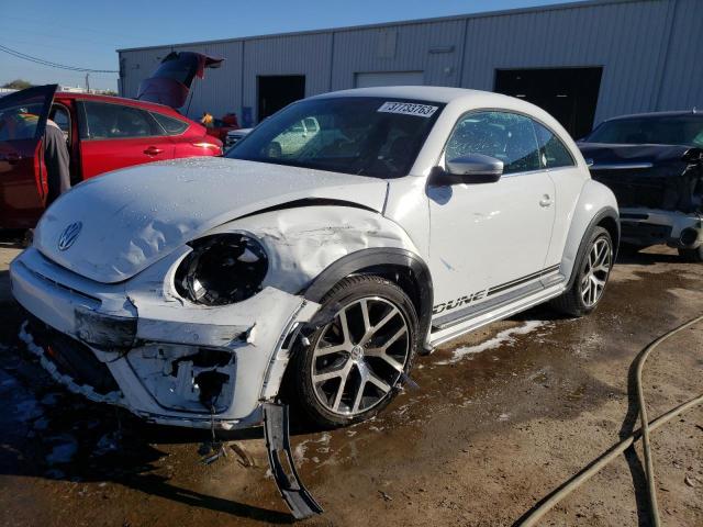VOLKSWAGEN BEETLE DUN 2017 with VIN 3VWS17AT7HM624956 - Photo from auction