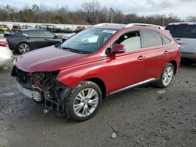 LEXUS RX 450 2010 with VIN JTJBC1BA2A2024069 - Photo from auction