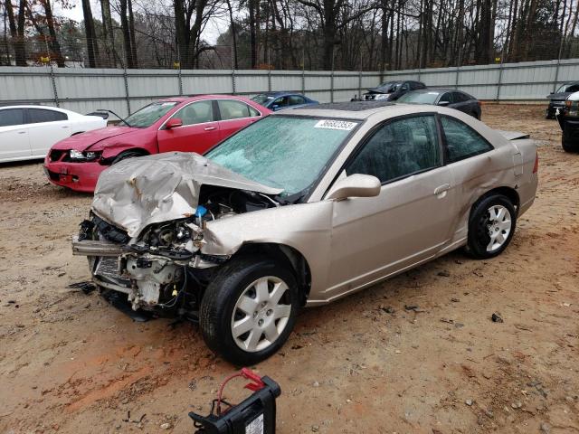 HONDA CIVIC EX 2002 with VIN 1HGEM22962L065164 - Photo from auction