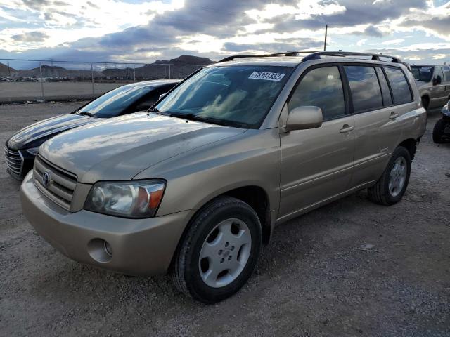 TOYOTA HIGHLANDER 2006 with VIN JTEDP21A760125646 - Photo from auction