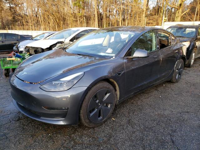 TESLA MODEL 3 2022 with VIN 5YJ3E1EA2NF189376 - Photo from auction