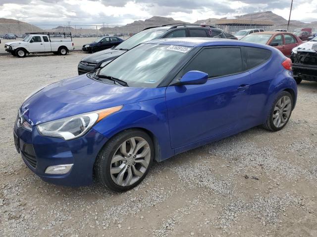 HYUNDAI VELOSTER 2013 with VIN KMHTC6AD7DU128352 - Photo from auction