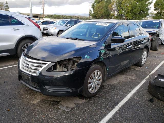 NISSAN SENTRA S 2015 with VIN 3N1AB7AP3FY291257 - Photo from auction