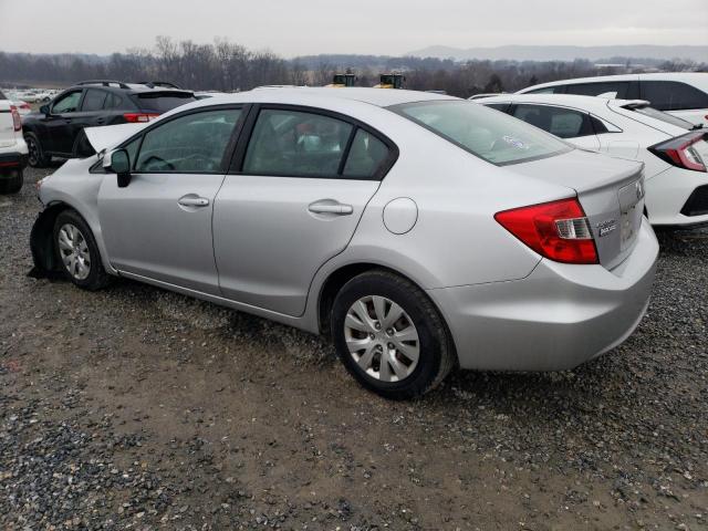 Photo 2 from auction – 2012 HONDA CIVIC LX with VIN 19XFB2F58CE314638