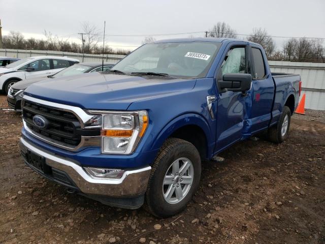 FORD F150 SUPER 2022 with VIN 1FTEX1EP1NKD68048 - Photo from auction