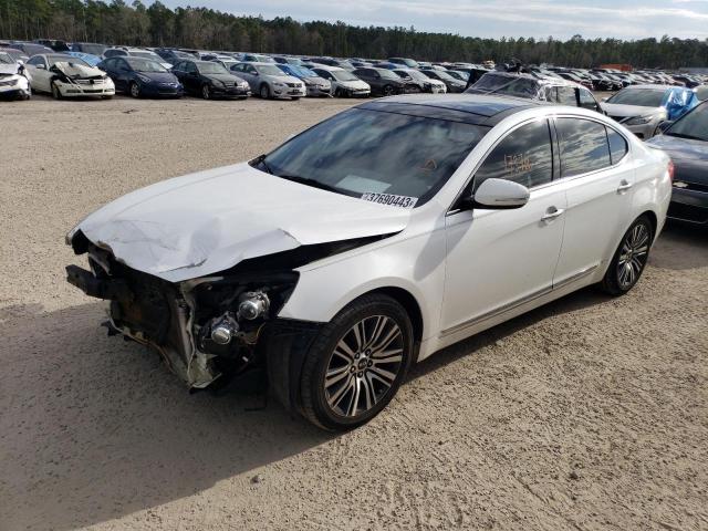 KIA CADENZA PR 2014 with VIN KNALN4D79E5137913 - Photo from auction