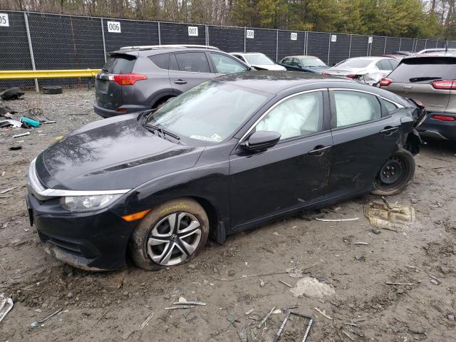 HONDA CIVIC LX 2017 with VIN 19XFC2F56HE002161 - Photo from auction