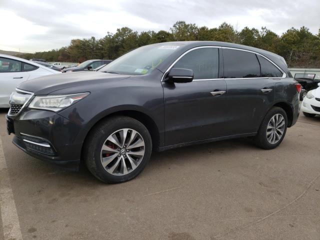 ACURA MDX TECHNO 2014 with VIN 5FRYD4H48EB006738 - Photo from auction