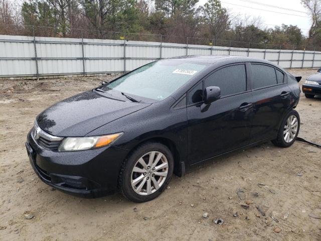 HONDA CIVIC EX 2012 with VIN 19XFB2F87CE353201 - Photo from auction