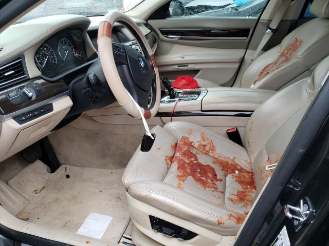 Photo 7 from auction – 2009 BMW 750 LI with VIN WBAKB83599CY57287
