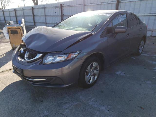 HONDA CIVIC LX 2014 with VIN 19XFB2F51EE257184 - Photo from auction