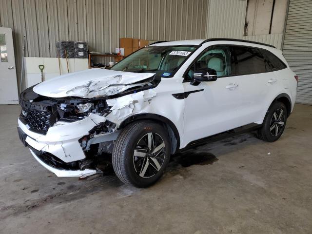 KIA SORENTO EX 2022 with VIN 5XYRH4LFXNG154367 - Photo from auction