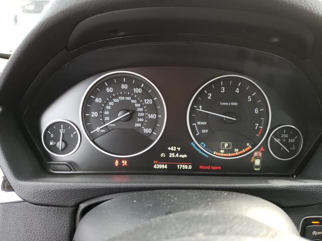 Photo 9 from auction – 2016 BMW 320 XI with VIN WBA8E5G51GNT93519