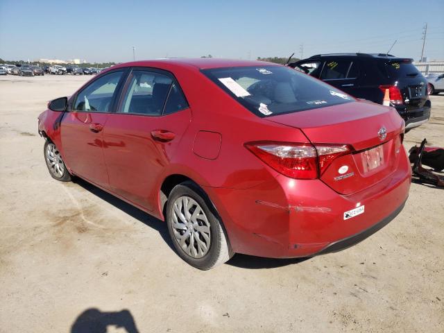 Photo 2 from auction – 2019 TOYOTA COROLLA L with VIN 2T1BURHE5KC233141