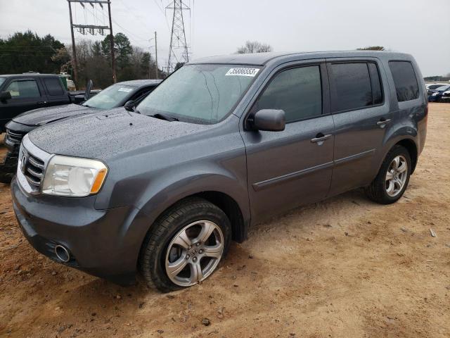 HONDA PILOT EX 2013 with VIN 5FNYF4H42DB023917 - Photo from auction