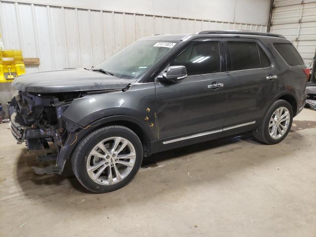 FORD EXPLORER L 2018 with VIN 1FM5K8F87JGB78150 - Photo from auction