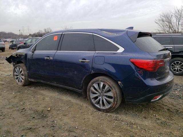 Photo 2 from auction – 2014 ACURA MDX TECHNO with VIN 5FRYD4H44EB027568