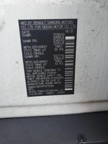 Photo 14 from auction – 2015 NISSAN ROGUE S with VIN KNMAT2MTXFP575282