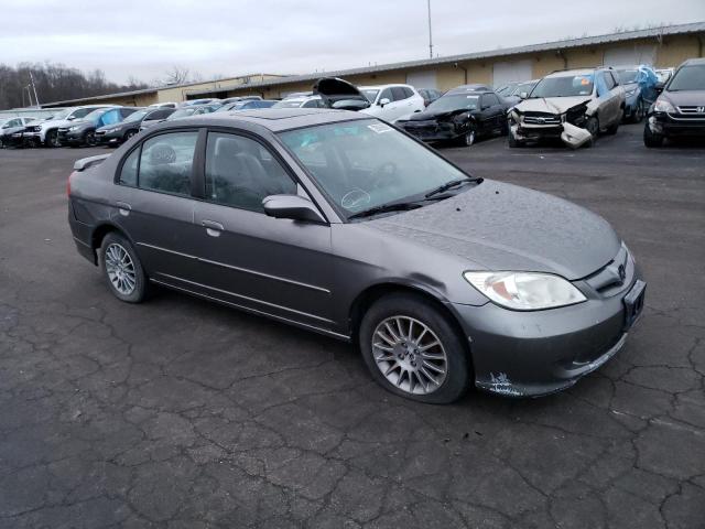 Photo 4 from auction – 2005 HONDA CIVIC EX with VIN 2HGES26725E587371
