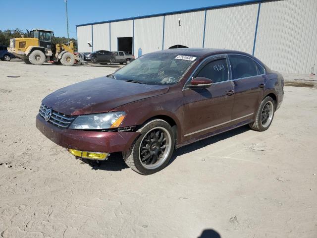 VOLKSWAGEN PASSAT SEL 2012 with VIN 1VWCN7A34CC055552 - Photo from auction